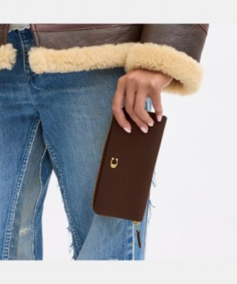 エッセンシャル スリム アコーディオン ジップ ウォレット | COACH